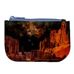 Geology Sand Stone Canyon Large Coin Purse by Simbadda