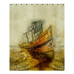 Boat Old Fisherman Mar Ocean Shower Curtain 60  x 72  (Medium)  60 x72  Curtain