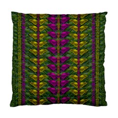 Butterfly Liana Jungle And Full Of Leaves Everywhere Standard Cushion Case (one Side) by pepitasart