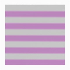 Bold Stripes Soft Pink Pattern Medium Glasses Cloth (2-Side)