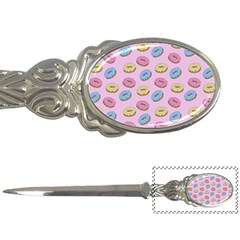 Donuts Pattern Letter Opener by Valentinaart