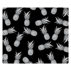 Pineapple Pattern Double Sided Flano Blanket (small)  by Valentinaart