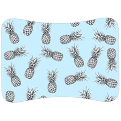 Pineapple Pattern Velour Seat Head Rest Cushion by Valentinaart