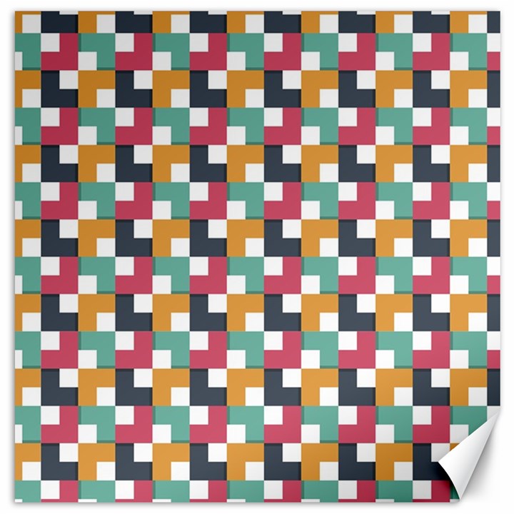 Background Abstract Geometric Canvas 12  x 12 