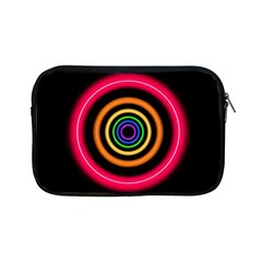 Neon Light Abstract Pattern Lines Apple Ipad Mini Zipper Cases by Simbadda