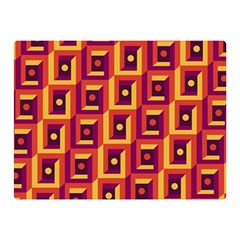 Abstract Background Double Sided Flano Blanket (mini)  by Simbadda