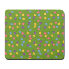 Balloon Grass Party Green Purple Large Mousepads by Simbadda