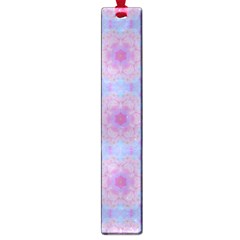 Pattern Pink Hexagon Flower Design Large Book Marks by Simbadda