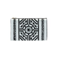 Monastic Antique Scroll Fruit Cosmetic Bag (small) by Simbadda