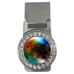 Universe Galaxy Sun Star Movement Money Clips (cz)  by Simbadda