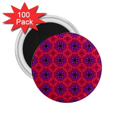 Retro Abstract Boho Unique 2.25  Magnets (100 pack) 