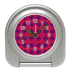 Retro Abstract Boho Unique Travel Alarm Clock