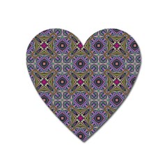 Vintage Abstract Unique Original Heart Magnet by Simbadda