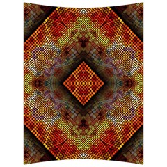 Autumn Kaleidoscope Art Pattern Back Support Cushion