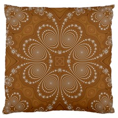 Fractal Pattern Decoration Abstract Large Cushion Case (two Sides) by Simbadda