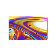 Soap Bubble Color Colorful Magnet (name Card)