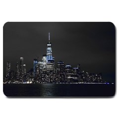 New York Skyline New York City Large Doormat  by Celenk