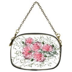 Carnations Flowers Nature Garden Chain Purse (one Side) by Celenk