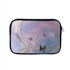 The Wonderful Moon With Butterflies Apple Macbook Pro 15  Zipper Case by FantasyWorld7
