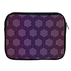 Hexagon Grid Geometric Hexagonal Apple Ipad 2/3/4 Zipper Cases by Celenk