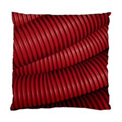 Tube Plastic Red Rip Standard Cushion Case (two Sides) by Celenk