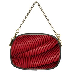 Tube Plastic Red Rip Chain Purse (two Sides) by Celenk