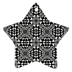 Fabric Design Pattern Color Ornament (star) by Celenk