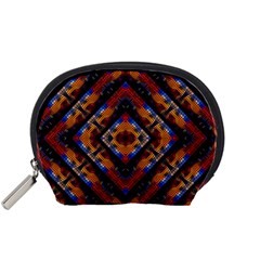 Kaleidoscope Art Pattern Ornament Accessory Pouch (small) by Celenk