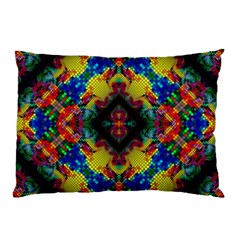 Kaleidoscope Art Pattern Ornament Pillow Case by Celenk