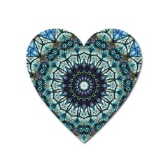 Pattern Abstract Background Art Heart Magnet by Celenk