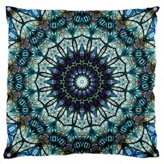 Pattern Abstract Background Art Large Cushion Case (two Sides) by Celenk