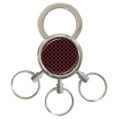 Pattern Design Artistic Decor 3-ring Key Chains by Celenk