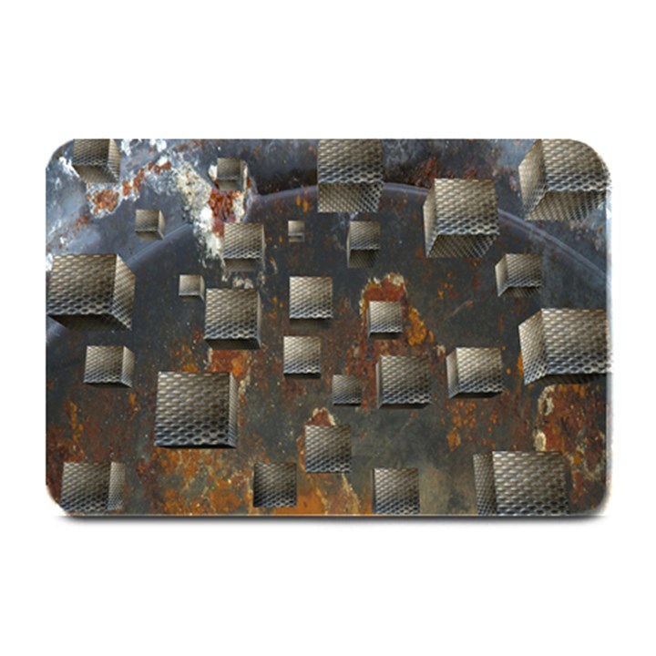 Background Metal Pattern Texture Plate Mats