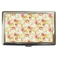 Background Pattern Flower Spring Cigarette Money Case