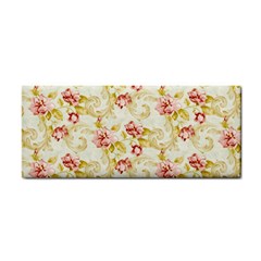 Background Pattern Flower Spring Hand Towel