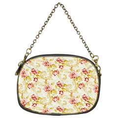 Background Pattern Flower Spring Chain Purse (two Sides) by Celenk