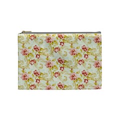 Background Pattern Flower Spring Cosmetic Bag (Medium)