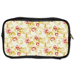 Background Pattern Flower Spring Toiletries Bag (Two Sides)