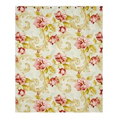 Background Pattern Flower Spring Shower Curtain 60  x 72  (Medium) 