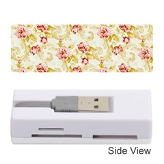 Background Pattern Flower Spring Memory Card Reader (stick)