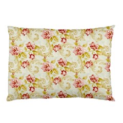 Background Pattern Flower Spring Pillow Case (Two Sides)