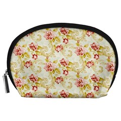 Background Pattern Flower Spring Accessory Pouch (Large)