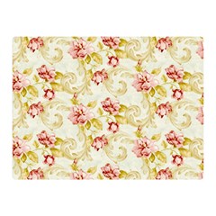 Background Pattern Flower Spring Double Sided Flano Blanket (Mini) 