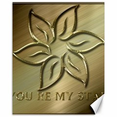 You Are My Star Canvas 16  X 20  by NSGLOBALDESIGNS2