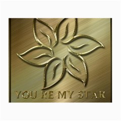 You Are My Star Small Glasses Cloth (2-side) by NSGLOBALDESIGNS2