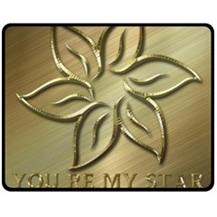 You Are My Star Fleece Blanket (medium)  by NSGLOBALDESIGNS2