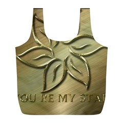 You Are My Star Full Print Recycle Bag (l) by NSGLOBALDESIGNS2