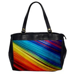 Rainbow Oversize Office Handbag by NSGLOBALDESIGNS2