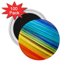 Rainbow 2 25  Magnets (100 Pack) 