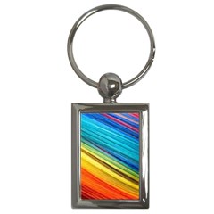 Rainbow Key Chains (rectangle)  by NSGLOBALDESIGNS2